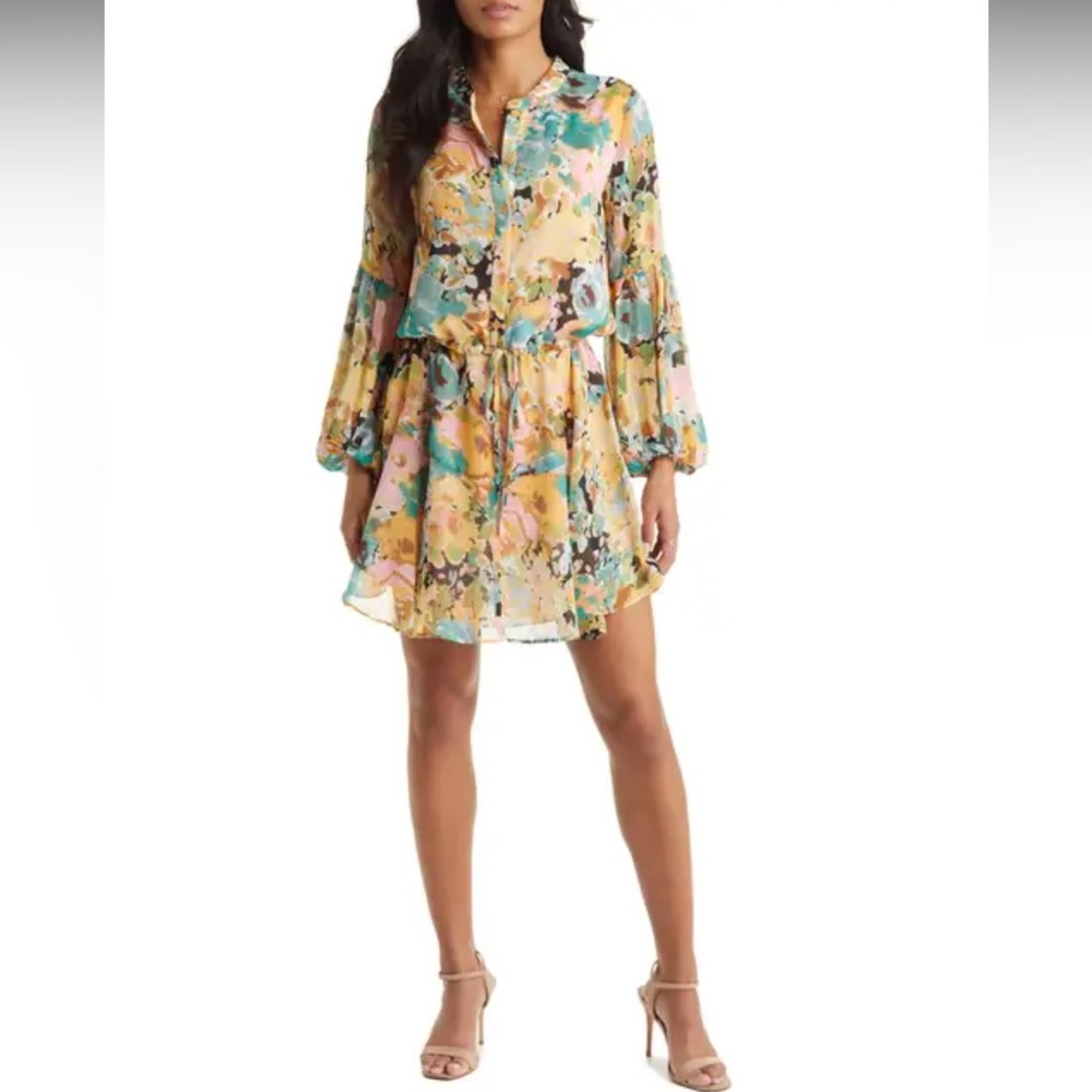 Vici Collection Balloon Sleeve Dress! Size small!